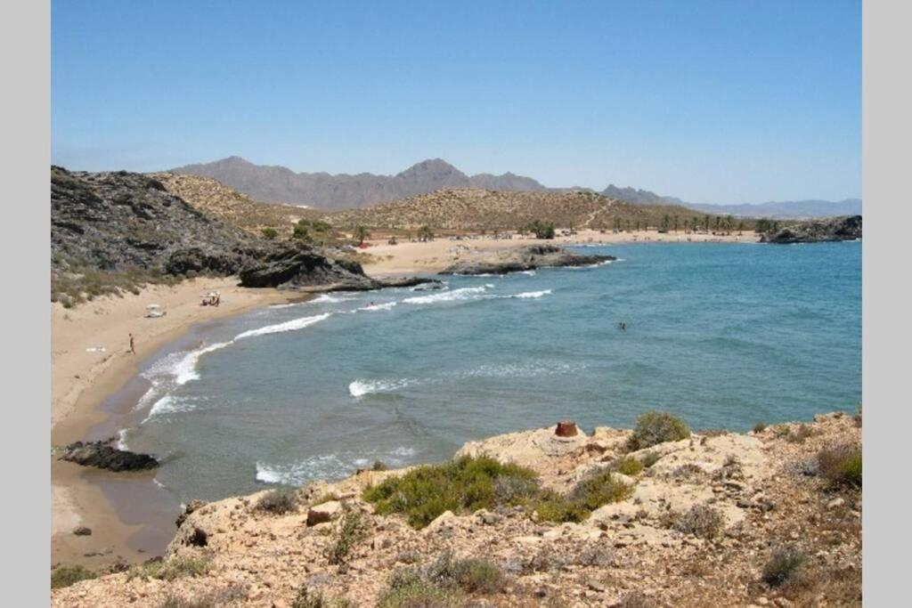 Casa Playa Los Percheles El Puerto de Mazarrón Esterno foto
